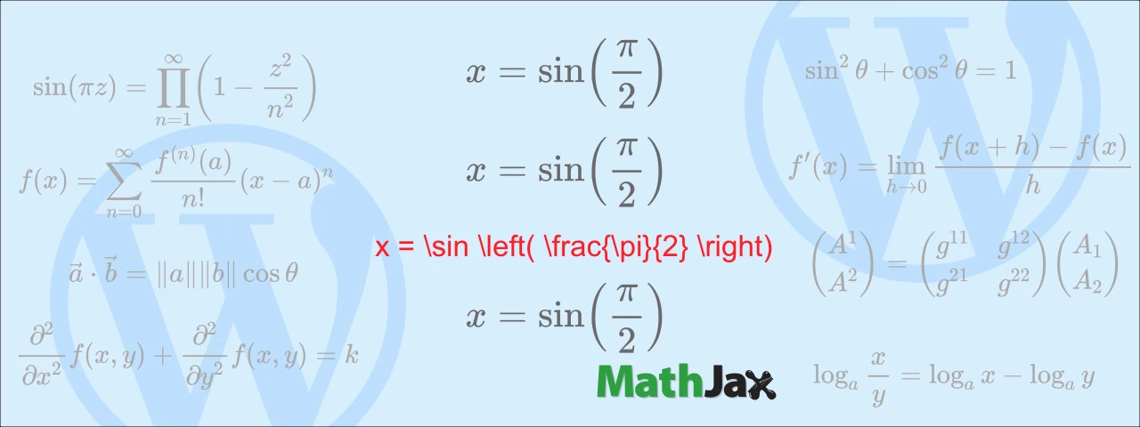 MathJaxの数式コードを部分的に変換処理させない方法